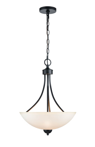 Ivey Lake 2-Light Pendant light Matte Black