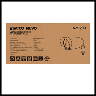 LED 6W LANDSCAPE FLOOD