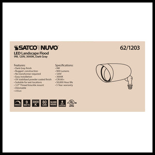 LED 9W LANDSCAPE FLOOD