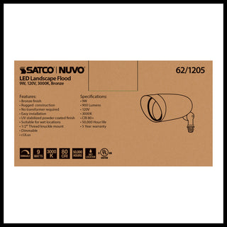 LED 9W LANDSCAPE FLOOD