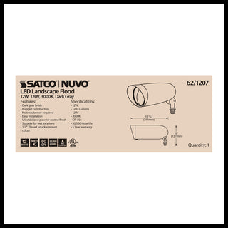 LED 12W LANDSCAPE FLOOD