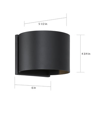 LIGHTGATE LED ROUND SCONCE