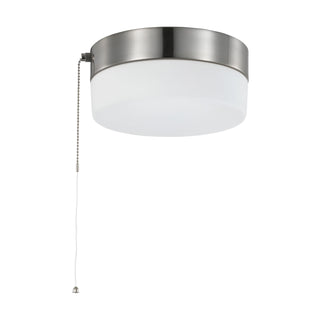 LED 12W 8" FLUSH W/PULL CHAIN