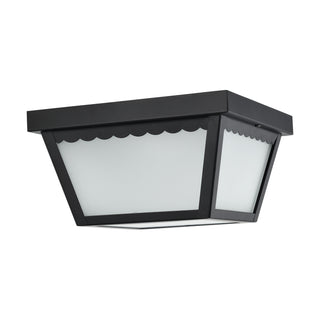 LED 12W 9" CARPORT FLUSH 3000K