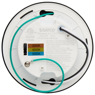 4" LED SURFACE MOUNT/BLACK