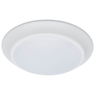 7 inch; LED Disk Light; 6 Unit Contractor Pack; 5-CCT Selectable 27K/3K/35K/4K/5K; White Finish