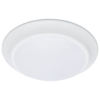 7" LED DISK LIGHT WHITE FINISH