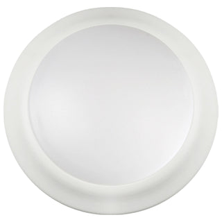 7" LED DISK LIGHT WHITE FINISH