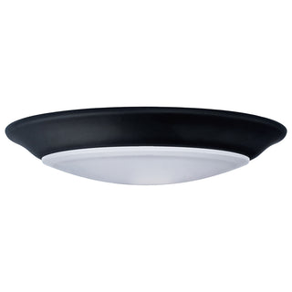 7" LED DISK LIGHT BLACK FINISH