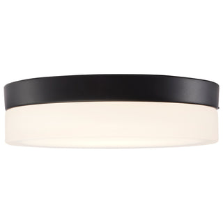 PI LED 9" FLUSH MATTE BLACK