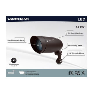 LED 6W LANDSCAPE FLOOD