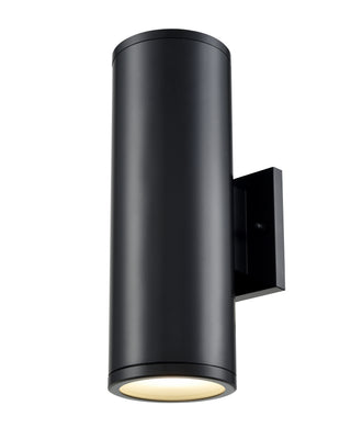 Vegas LED Outdoor Wall Sconce Powder Coated Black