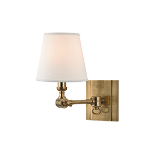 Hillsdale Wall Sconce Aged Brass