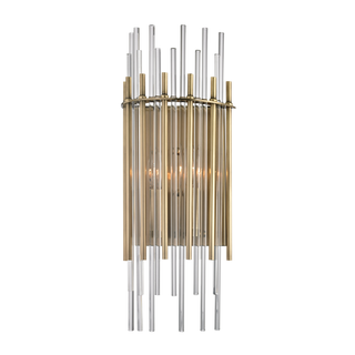 Wallis Wall Sconce with Aged Brass Finish