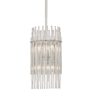 Wallis Pendant with Polished Nickel Finish