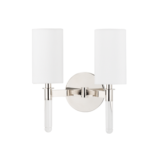 Wylie Wall Sconce with Polished Nickel Finish