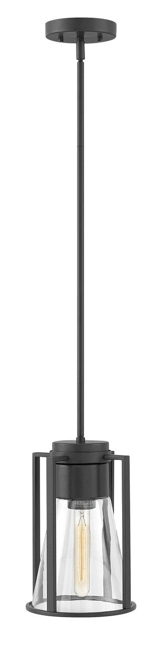 Refinery Extra Small Pendant In Black Finish