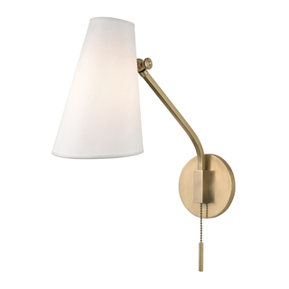 Patten Wall Sconce Aged Brass