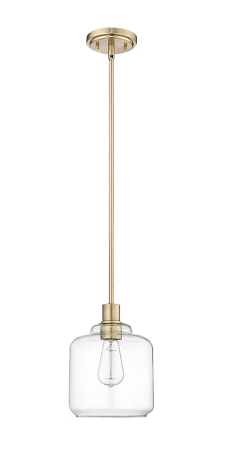 Asheville 1-Light Mini-Pendant Light Modern Gold