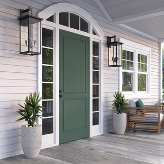 Barkeley 4-Light Outdoor Wall Sconce Powder Coated Black