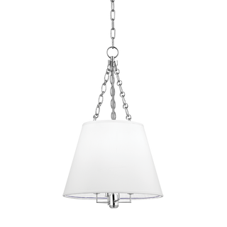 Burdett Pendant Polished Nickel