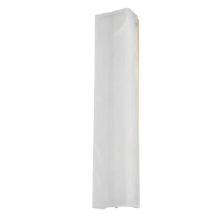 BREMSEN Wall Sconce with Aged Brass Finish