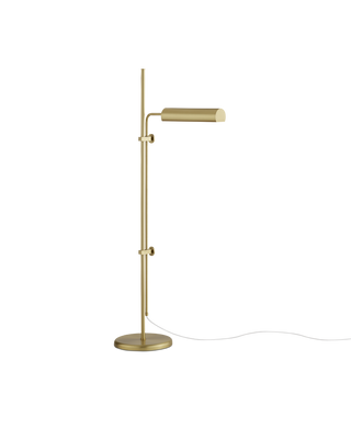 Satire Brass Floor Lamp