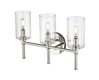 Chastine 3-Light Vanity Polished Nickel