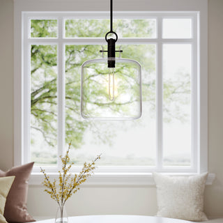 Hayloft 1-Light Pendant light Matte Black