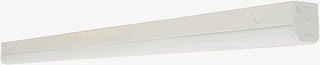 LED 4 ft.; Slim Strip Light; 38W; 4000K; White Finish; with Knockout