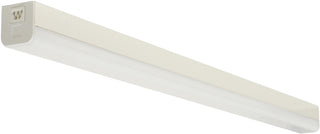 LED 4 ft.; Slim Strip Light; 38W; 4000K; White Finish; Connectible