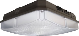 LED Canopy Fixture; 28W; 4000K; 120-277V