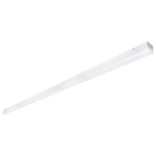 82 Watt; 8 Foot LED; Linear Strip Light; CCT Selectable; 120-347 Volt; White Finish; Microwave Sensor