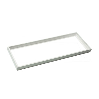 1X4 Backlit Panel Frame Kit - Slim Version - White Finish