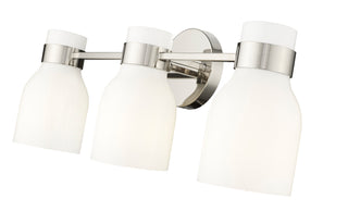 Corella 3-Light Vanity Polished Nickel