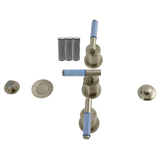 Verona Bidet Faucet in Brushed Nickel