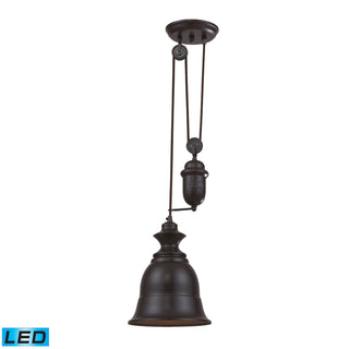 Farmhouse 8'' Wide 1-Light Mini Pendant - Oiled Bronze