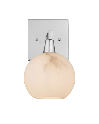 Bombelles Nickel Bath Wall Sconce