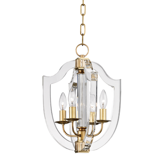 Arietta Pendant Aged Brass