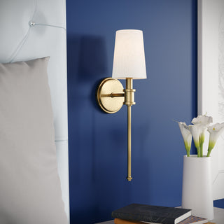 1-Light Wall Sconce Vintage Brass