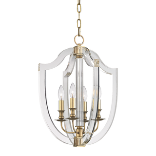 Arietta Pendant Aged Brass