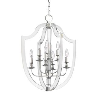 Arietta Lantern with Polished Nickel Finish