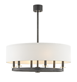 Durham Chandelier with Aged Old Bronze Finish