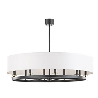 Durham Chandelier with Aged Old Bronze Finish