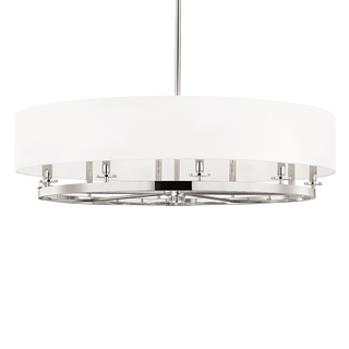 Durham Chandelier with Polished Nickel Finish