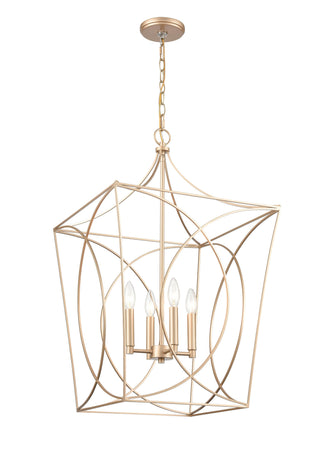 Tracy 4-Light Pendant light Painted Modern Gold