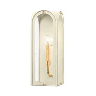 LINCROFT Wall Sconce with VINTAGE GOLD LEAF/SOFT SAND Finish
