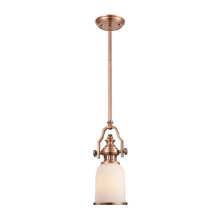 Chadwick 6'' Wide 1-Light Mini Pendant - Antique Copper