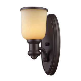 Brooksdale 13'' High 1-Light Sconce - Oiled Bronze