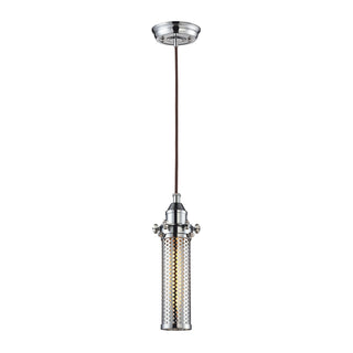 Fulton 4'' Wide 1-Light Mini Pendant - Polished Chrome